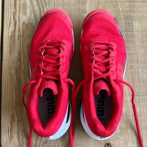 Red Wilson Women's Rush Pro 3.0 Tennis Shoes